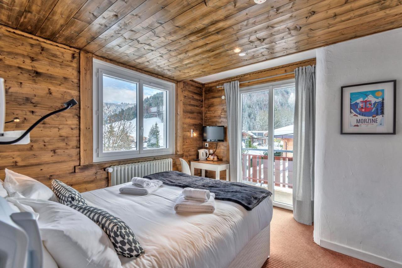 Hotel La Chaumiere Морзин Экстерьер фото